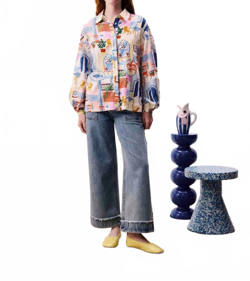 NEW FRNCH topaze shirt in multi